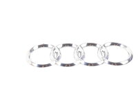 Audi Zubehör Ersatzteil Ringe Chrom hinten 184 x 60 mm
