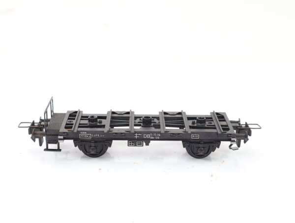 Trix Express H0  458 Güterwagen Behältertragwagen "Haus zu Haus" 011696 DB