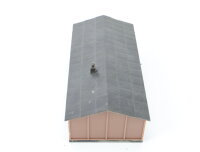 Faller H0 190774 Gebäude Baracke der Schweizer Armee gebaut