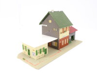 Faller H0 B-93 Gebäude Bahnhof Bahnstation "Zeven" gebaut