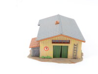 Faller H0 110092 Gebäude Kleinbahnhof-Umbau als Wochenendhaus Datscha gebaut