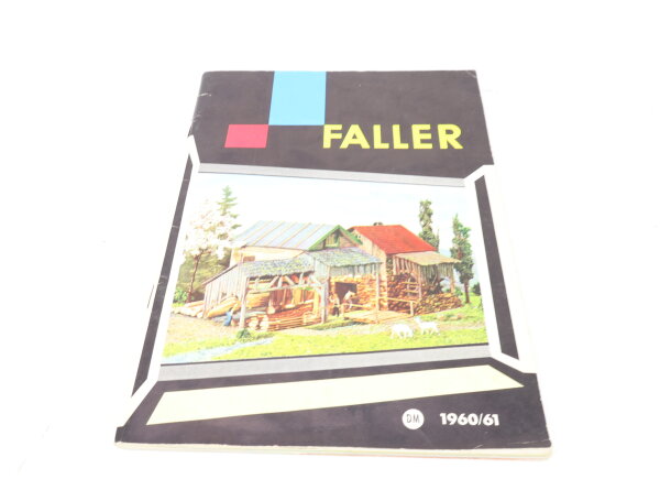 Faller Modellbau Katalog Prospekt mit Preisen 1960/61
