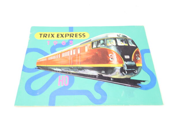 Trix Express H0 Katalog Prospekt 1963