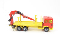 Siku Modellauto LKW MAN Pritsche/Rungen mit Ladekran 1:55