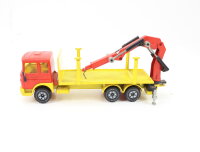 Siku Modellauto LKW MAN Pritsche/Rungen mit Ladekran 1:55