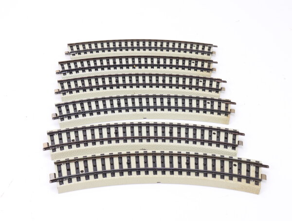 Märklin Primex H0 5070 M-Gleis Modellgleis gebogen Radius 360 mm 6 Stück