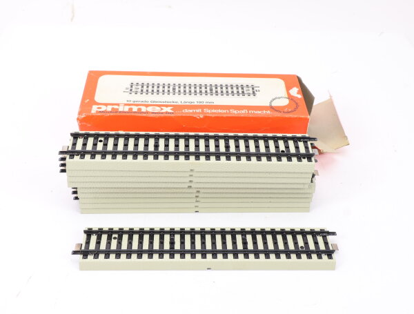Märklin Primex H0 5073/5076 M-Gleis Modellgleis gerade 180 mm 10 Stück OVP