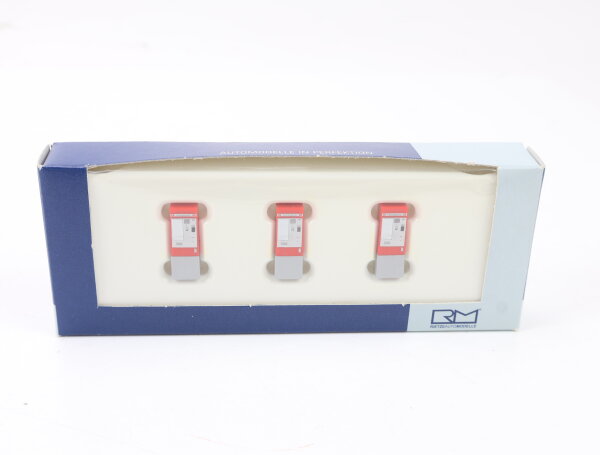 Rietze H0 70195 Ausschmückungen 3x DB Fahrkartenautomat