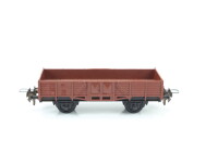 Trix Express H0 offner Güterwagen Niederbordwagen braun 6074 DB