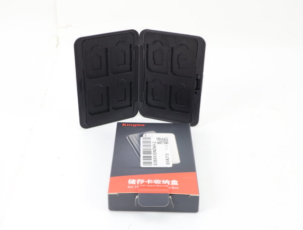 KingMaElectronics SD-Kartenbox Speicherkarten-transportbox aus Aluminium OVP