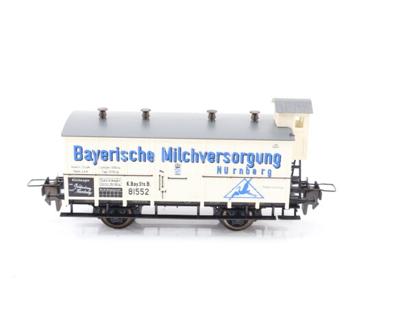 Trix Express H0 Güterwagen Bayerische Milchversorgung 81552 K.Bay.Sts.B.