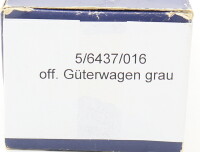 Piko H0 5/6437/016 offener Güterwagen Hochbordwagen 35056 K.Sächs.Sts.E.B. / OVP