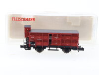 Fleischmann N 8356 Güterwagen Verschlagwagen...