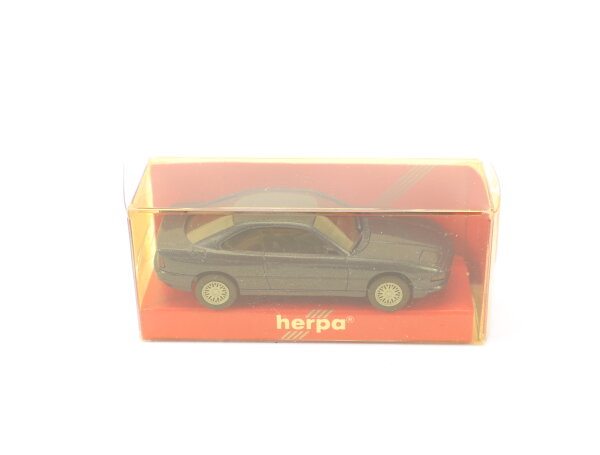 Herpa H0 3079 Modellauto PKW BMW 850i Coupe dunkelblau 1:87 / OVP