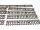 Trix Express H0 701 Gleismaterial 10x gerades Gleis Pappschwellen