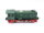 Trix Express H0 2261 Diesellok grün BR V36 257 DB / 3-L-DC Guss