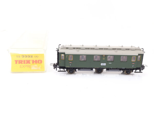 Trix Express H0 3332 Personenwagen 12977 mit Oberlicht 1./2.Kl. DRG