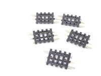 Trix Express H0 4316 5x Gleis gebogen Vollprofil Ausgleichsstück R1 6°