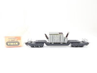 Trix Express H0 3497 Güterwagen Tiefladewagen +...