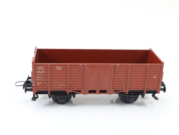 Trix Express H0 offener Güterwagen Hochbordwagen 63 001 DB / Guss