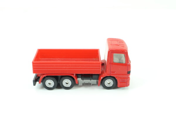 Siku Modellauto LKW Pritsche MK-E9 111 offen rot MB Mercedes 1:87
