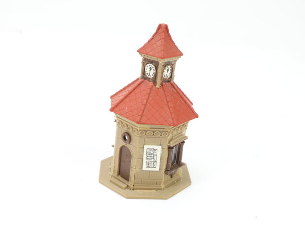 Vollmer H0 Gebäude Hamburger Marktplatzuhr Vorplatzuhr Kiosk 1:87