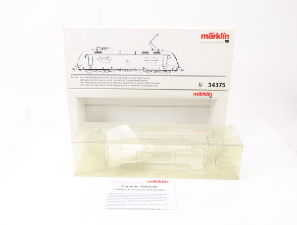 Märklin H0 34375 Leerverpackung Leerkarton OVP für Elektrolok BR 101 145-1 DB