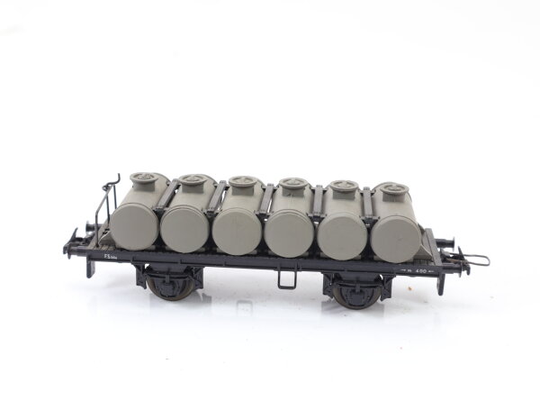 Rivarossi H0 Güterwagen Behältertragwagen FS Italia