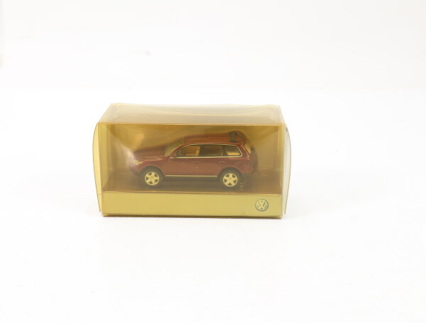 Wiking H0 Modellauto PKW VW Touareg Weinrot 1:87