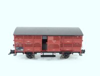 Fleischmann H0 5364 K Güterwagen Kleinvieh-Wagen Altona 18 196 DR / AC NEM OVP