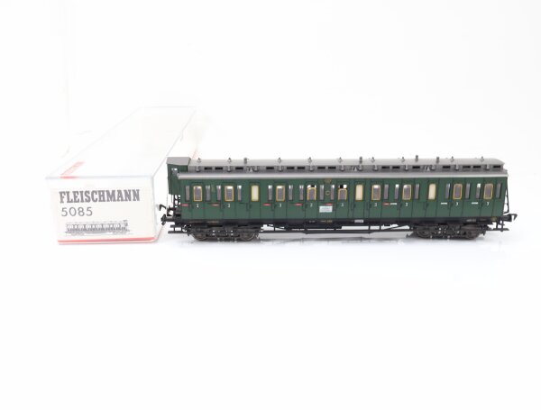 Fleischmann H0 5086 Personenwagen m. Bremserhaus 3. Klasse 41800 DRG / OVP
