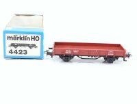 Märklin H0 4423 offener Güterwagen Niederbordwagen 323 1 791-8 DB braun / OVP