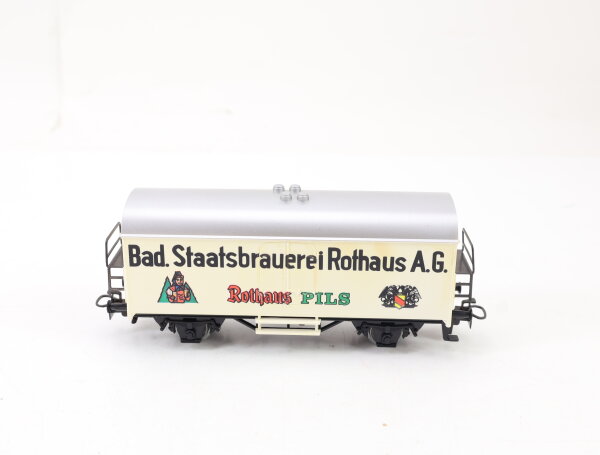 Märklin H0 4437 Güterwagen Kühlwagen Bierwagen Staatsbrauerei Rothaus Pils A.G.