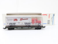 Märklin H0 4865 US Güterwagen Schwerlastwagen...