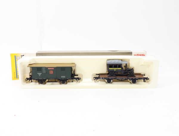 Märklin H0 4501PMS 63-01 Güterwagen-Set  Postwagen 500 Jahre Post Württemberg