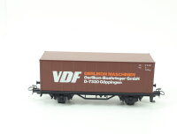 Märklin H0 4455 Güterwagen Containerwagen braun...