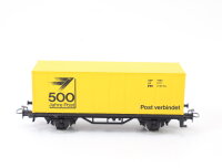 Märklin H0 84419 Güterwagen Containerwagen "500 Jahre Post" Sonderwagen gelb OVP