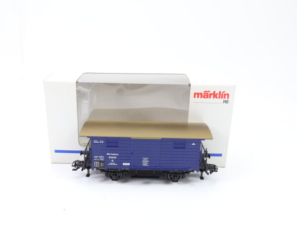 Märklin H0 48851 Güterwagen "Wagen für Feuerlöschgeräte" 23639 K.W.St.E. /NEM