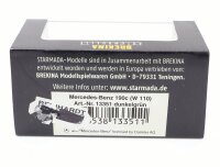 Brekina H0 13351 Modellauto PKW MB 190c (W 110) dunkelgrün im Display 1:87 / OVP