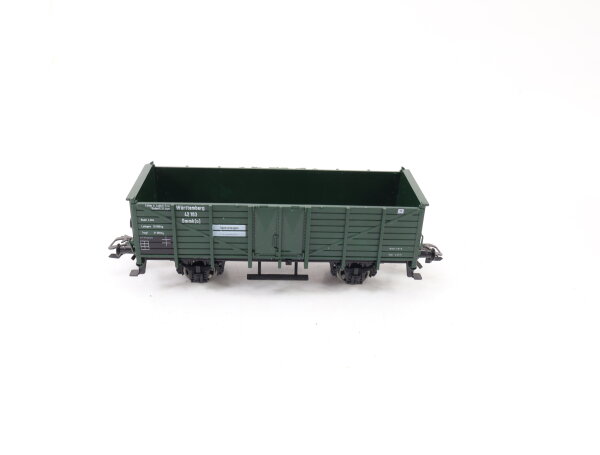Märklin H0 offener Güterwagen Hochbordwagen 42 103 Württemberg