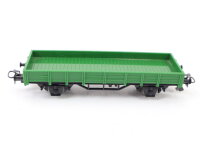 Märklin H0 Güterwagen Niederbordwagen grün