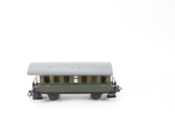 Märklin H0 4000 Personenwagen Donnerbüchse Bi 2. Klasse grün / Blech