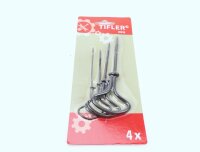 Tifler 20636 Handbohrer-Set Kastanienbohrer-Set 4-tlg. OVP