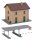 Faller H0 130783 Gebäude-Bausatz Grenzkontrollstelle Posten mit Schranken 1:87