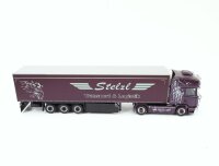 Herpa H0 Modellauto LKW Scania Kühlkoffer-Sattelzug  "Stelzl Logistik" 1:87