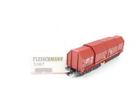 Fleischmann H0 5387 Güterwagen Teleskophaubenwagen mit Coils 487 6 001-7 DB