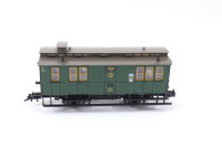 Fleischmann H0 5057 Güterwagen Gepäckwagen Postwagen 99503 grün Halle DRG