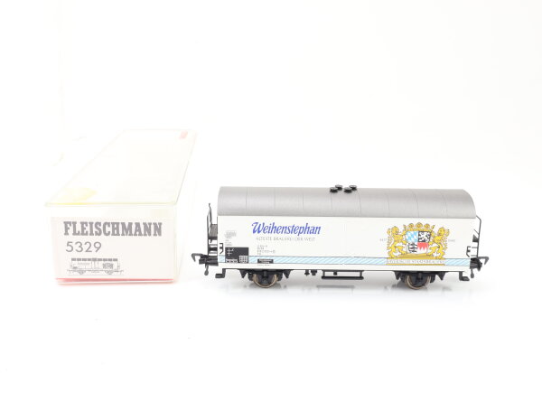 Fleischmann H0 5329 Güterwagen Bierwagen "Weihenstephan" 500-4 DB
