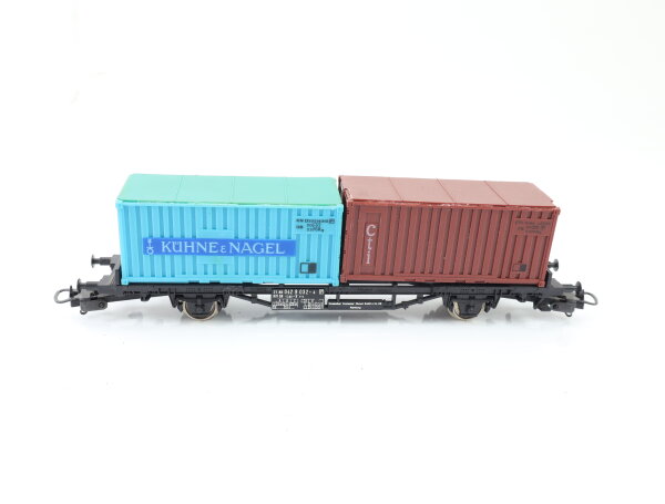 Lima H0 Güterwagen Containertragwagen Kühne/Cti-Container 042 9 032-4 DB
