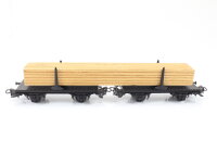 Märklin H0 4665 Güterwagen Langholzwagen...